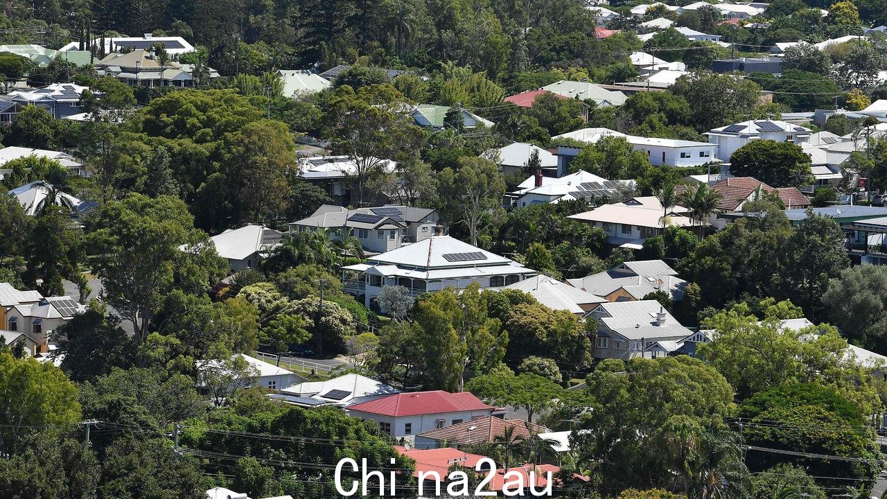 昆士兰的住房危机蓄势待发加剧。图片：NCA NewsWire / John Gass
