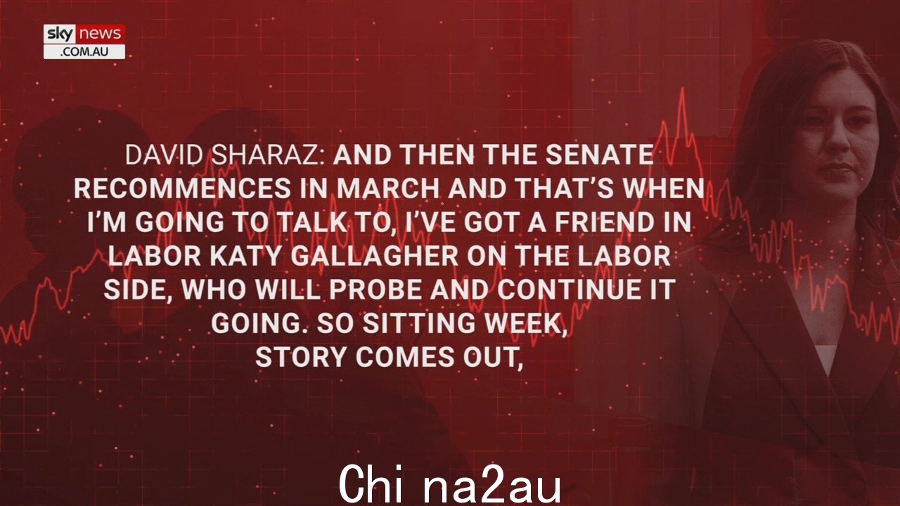 独家音频:Katy Gallagher希金斯音频泄露导致“公然撒谎”” /><p>Lisa Wilkinson、她的制片人 Angus Llewellyn、Brittany Higgins 和她的搭档 David Sharaz 之间五小时会议的更多音频透露了 The Project 的前主持人抨击参议员琳达·雷诺兹。</p><p>可以听到威尔金森告诉小组雷诺兹“时间会到来”,因为他们讨论了希金斯女士接受 The Project 采访的计划,她声称她在参议员办公室被强奸国会大厦的同事 Bruce Lehrmann。</p><p>澳大利亚天空新闻台主持人 Sharri Markson 周一晚上透露了这段录音,并认为录音证明“从 Brittany Higgins 与 The Project 讨论她的故事的那一刻起,她就知道这是”</p><img class=