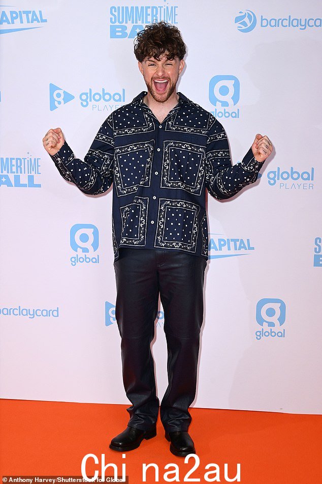 快乐:Tom Grennan 抵达首都的 2023 年夏季舞会