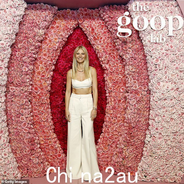 Goop 价值 1.98 亿英镑,它让帕特洛女士(如图)比她的演艺生涯更出名