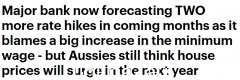 NAB：澳洲联储或加息两次，8月现金利率将升至4.6%！不少澳人预计明年房价会上涨（图）