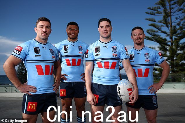 Reece Robson、Stefano Utoikamanu、Mitchell Moses 和 Damien Cook 是新南威尔士蓝调第二场比赛阵容中的四张新面孔