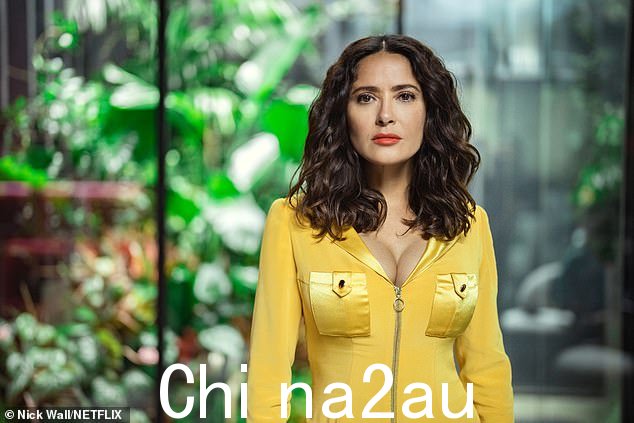 On screen: 这位女演员正在主演由 Charlie Brooker(节目中的 Salma)设计的广受欢迎的选集系列的全明星阵容