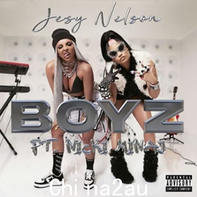 双重麻烦:Jesy 的合作者 Nicky Minaj,40 岁(右)后来指责 Leigh-Anne 只是在她的前朋友不再帮助乐队赚钱时才说出来。说唱歌手还指责她试图毁掉 Jesy 的新个人事业,然后再给 Little Mix 的其他成员贴上“嫉妒悲惨的小丑”的烙印。
