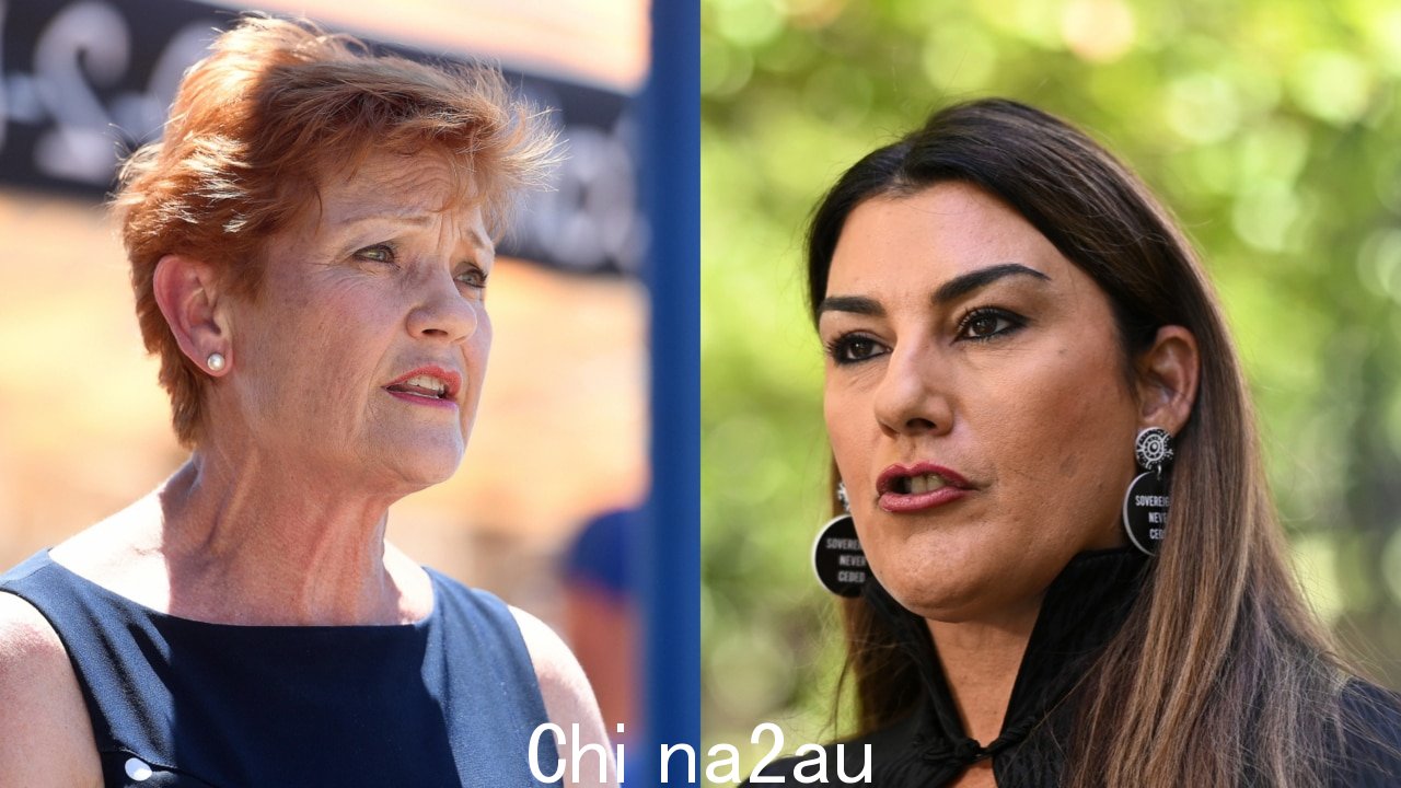 '我很震惊' : Pauline Hanson 回应了 Lidia Thorpe 的性侵犯指控