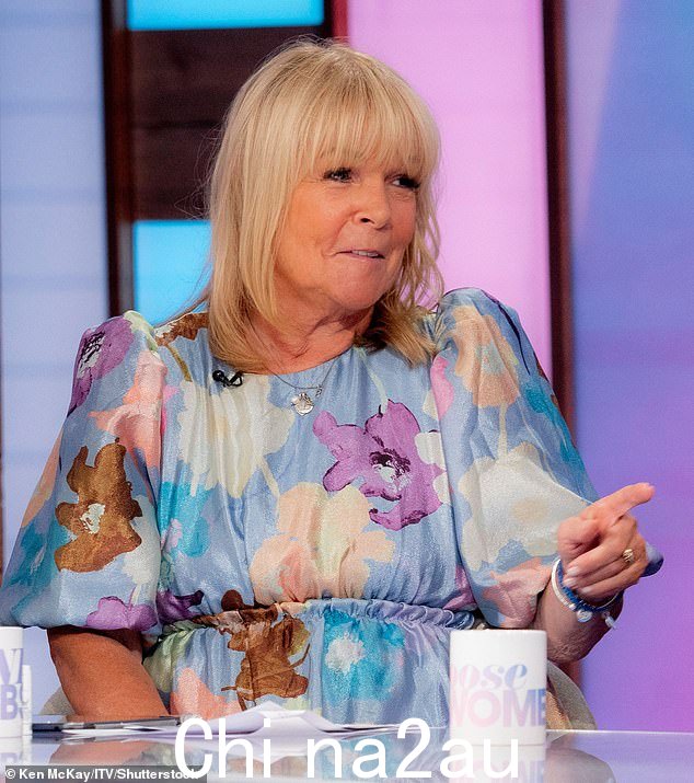 Candid:Linda Robson 在周四的 Loose Women 节目中承认,她已经两年没有与丈夫 Mark Dunford 发生性关系了,因为他们声称他们的婚姻“处于危机之中”