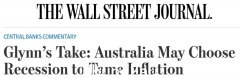 观点：澳洲经济面临硬着陆，或通过经济衰退解决通胀危机（图）