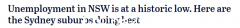 新南威尔士州失业人数降至40年新低 未来数月经济或大幅放缓（图）