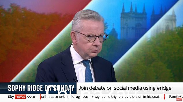 周日接受天空新闻的 Sophy Ridge 采访时,愤怒的 Gove 先生说他希望所有被拍摄的人都“忏悔”,并补充说:“这太可怕了。我认为它已经完全消失了秩序。'
