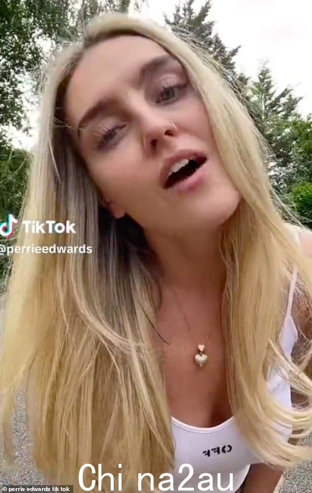 支持:周一,Perrie Edwards 在新的 TikTok 中与前 Little Mix 乐队成员 Leigh-Anne Pinnock 的首张个人单曲 Don't Say Love 共舞 - 两人继续平息不和传闻
