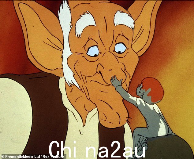 在 80 年代后期,她以配音艺术家的身份出现在 The BFG 中,该电影改编自 Roald Dahl 的书。图为 1989 年的 BFG