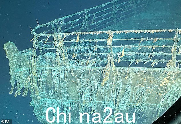 泰坦潜水旅游船正在前往泰坦尼克号沉船的航程中