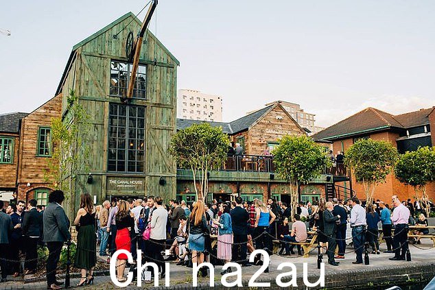 伯明翰运河屋被描述为“沐浴在阳光下喝一杯的完美场所”