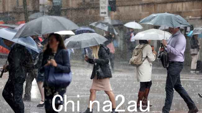 阴雨周有已被预测。图片:NCA NewsWire / Damian Shaw