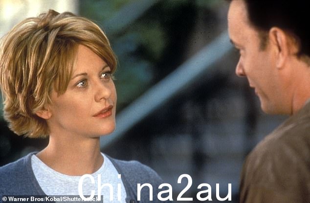 她还将与汉克斯一起回归她的第三部艾芙龙电影《You’ve Got Mail》(1998)