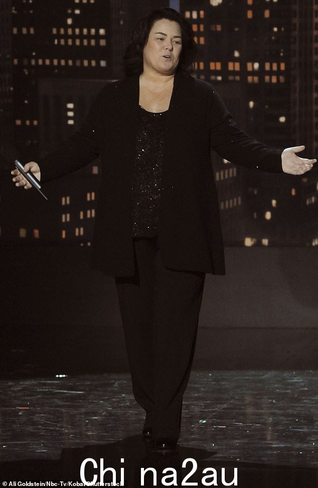 从 1996 年到 2002 年,她有自己的脱口秀节目《罗西·奥唐纳秀》(The Rosie O'Donnell Show),在节目中她扮演了一些讽刺自己的角色。此后,她努力寻找工作