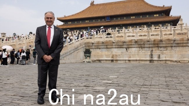 贸易和旅游部长唐·法雷尔（Don Farrell）上个月访问中国时表示，澳大利亚热衷于鼓励中国游客前往澳大利亚旅游。图片：DFAT/Michael Godfrey