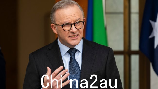 总理安东尼·阿尔巴内塞表示,在体育赛事期间播放在线赌博广告是“应受谴责的”。图片:NCA NewsWire / 马丁·奥尔曼
