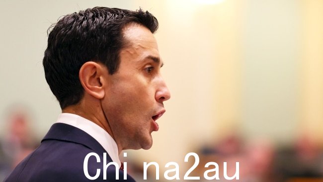 昆士兰反对党领袖猛烈抨击Palaszczuk工党政府对昆士兰卫生局老板最近辞职的温和反应。图片：NCA NewsWire/Tertius Pickard。