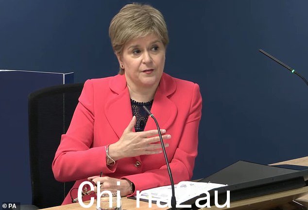 尼古拉·斯特金 (Nicola Sturgeon) 告诉 Covid 调查,无协议脱欧计划占用了为 2020 年之前可能出现的大流行做好准备的资源,这“令人深感遗憾”