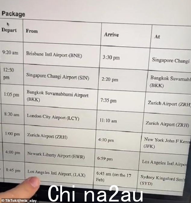 一名澳大利亚学生透露了终极旅行秘诀 - 以及她的秘密如何以不到 3,000 美元的价格获得飞往世界三个不同大陆的机票