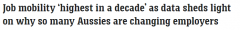 澳洲人跳槽率创十年来最高！年轻人更容易跳槽（合影）