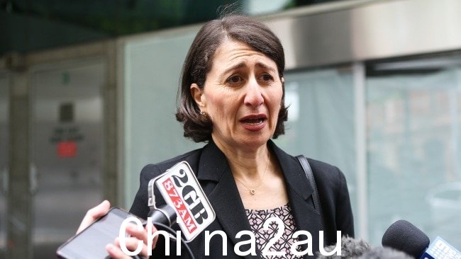 ICAC 于周四将调查结果递交给新南威尔士州前总理 Gladys Berejiklian。图片：NCA Newswire / Gaye Gerard