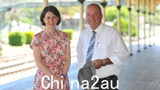 ICAC 发现前新南威尔士州州长格拉迪斯·贝雷吉克利安没有报告她对前沃加沃加议员达里尔·马奎尔的“怀疑”,从而犯下了“严重的腐败行为”,而她与马奎尔有秘密关系。图片:澳大利亚新闻集团。