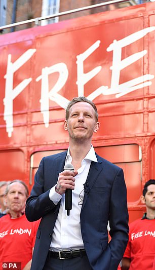 Toby Young 和 Laurence Fox 的回收党也受到了影响