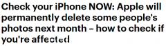 果迷们注意了！苹果宣布将永久删除相册功能，用户照片可能会被删除，所以尽快备份保存（照片）