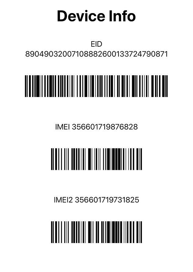 您可以直接从拨号盘访问您的 IMEI 号码,这将在您丢失手机时有所帮助(图片:Rob Waugh)