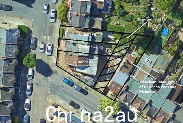 Bickerstreth 路上的邻居声称他们拥有这块有争议的土地,或者相反,他们通过使用该土地多年而获得了所有权