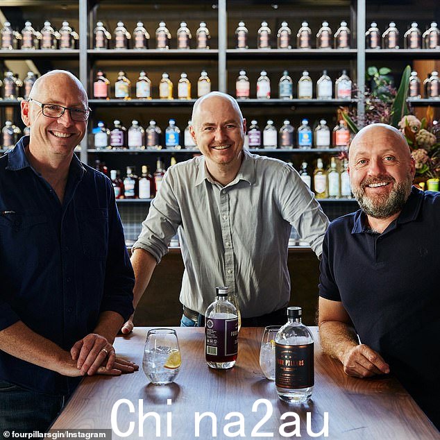 Stuart Gregor、Cameron McKenzie 和 Matt Jones 于 2013 年创立了四柱金酒