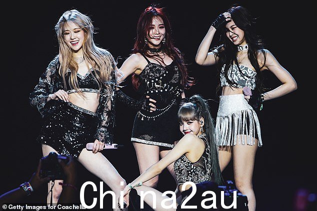 大旅程:但是 Blackpink(如图所示,2019 年)是如何首次进入聚光灯下的呢? MailOnline 回顾了他们令人印象深刻的音乐生涯