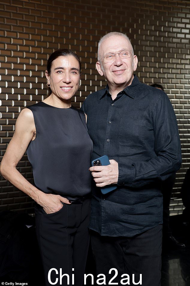 VIP:Jean Paul Gaultier 本人也出席了活动,他与 Blanca Li 一起担任秀场负责人的照片