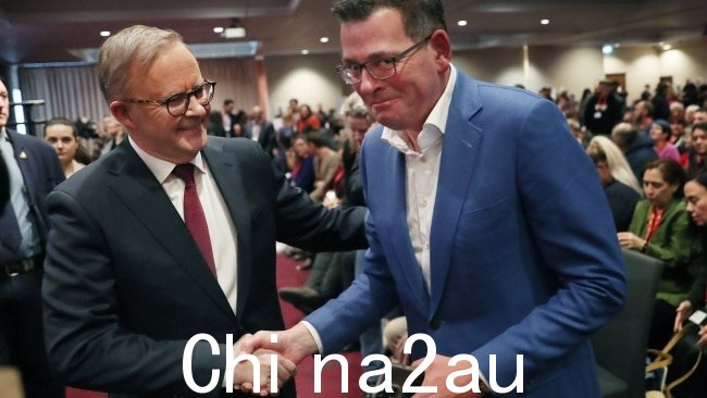 Daniel Andrews 和 Anthony Albanese已加入 Meta 的新应用程序 Threads。图片:NCA NewsWire / David Crosling