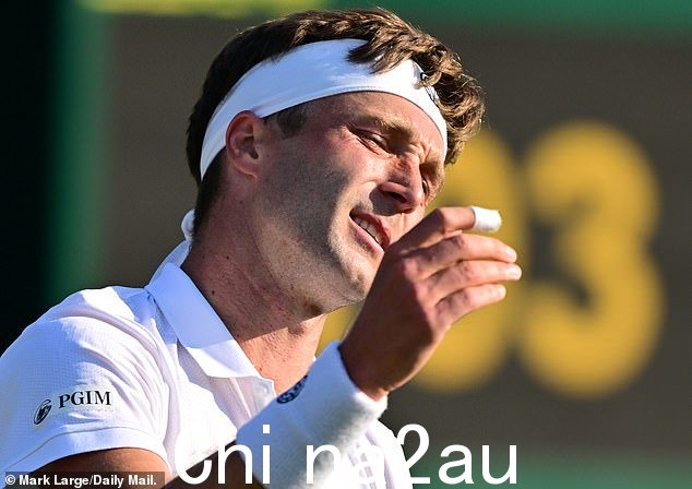 Liam Broady 是另一位在艰难的周五下午落入反对派的英国候选人