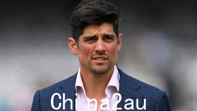 阿拉斯泰尔·库克爵士被迫道歉。图片:Gareth Copley - ECB/ECB via Getty Images