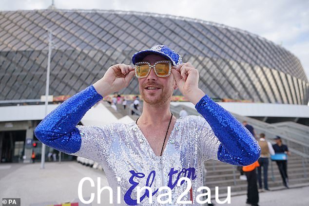 Rocketman:这场演出标志着埃尔顿爵士在巡演生涯约 50 年后的结束(范托尼·纳彭,38 岁,如图)