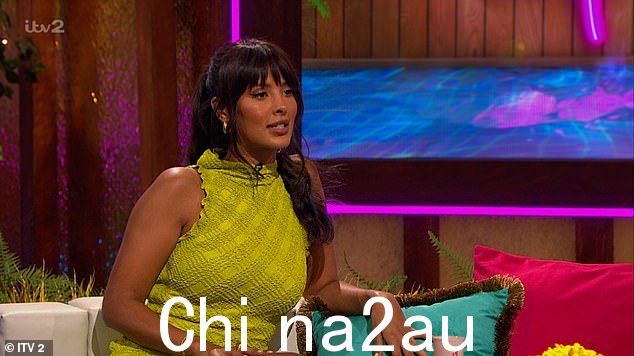 平静影响:28 岁的爱情岛主持人玛雅·贾玛 (Maya Jama) 在周日的余晖期间被迫停止对凯瑟琳·阿格巴杰 (Catherine Agbaje) 的嘘声,因为观众对她充满敌意