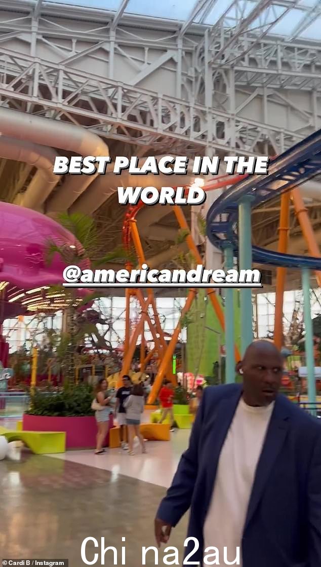'世界上最好的地方!'庆祝活动在新泽西州 Meadowlands 体育中心的美国梦梦工场水上乐园举行