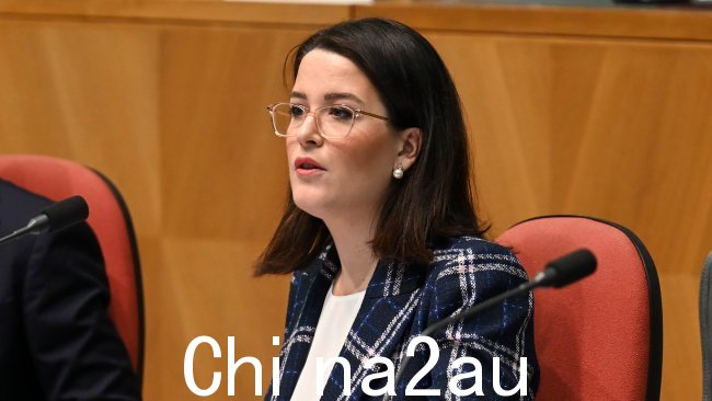 塔斯马尼亚参议员克莱尔·钱德勒 (Claire Chandler) 是参议院外国干涉社交媒体委员会的成员,她表示,她唯一不那么信任的人比社交媒体公司更能判定真假的是政府。图片:NCA NewsWire / Martin Ollman