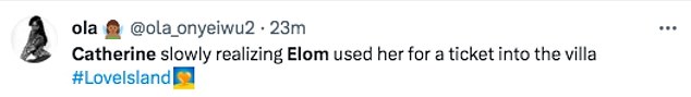 反应:粉丝们对他的聊天感到困惑,有人在 Twitter 上写道:“哦,ELOM 是在告诉凯瑟琳他想和其他人搞砸吗???”