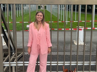 Brittany希金斯透露,她在联合国完成了致力于促进妇女权利和平等的实习。图片:Instagram/Brittany Higgins。