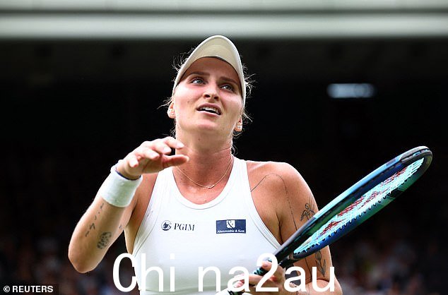 Marketa Vondrousova 在 SW19 的几场比赛中赢得了 Ons Jabeur