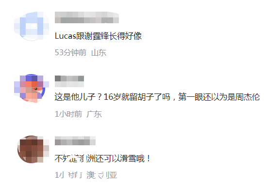 谢霆锋哥哥儿子Lucas在澳洲滑雪，父子罕见同框！此前有报道称她与王菲分手（图） - 9