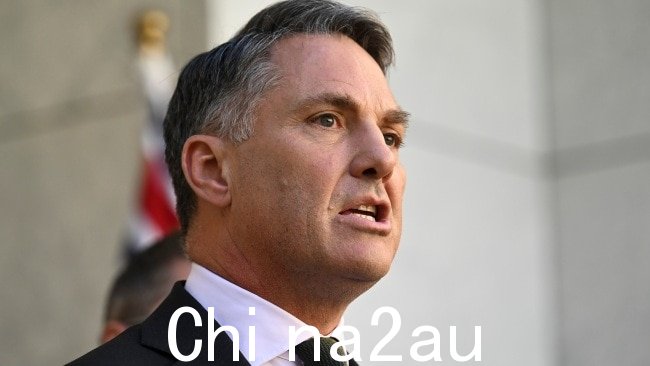 Richard Marles 否认自由党在法登补选中明显获胜。图片:NCA NewsWire / Martin Ollman