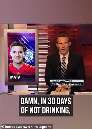 '我睡得更好了,看起来更好了,我加入了健身房,我试镜了 ESPN 的体育中心主播,然后我得到了这份工作,'他说