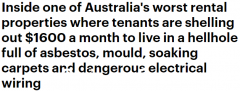 卫生间地毯发霉，下雨厨房秒变“水帘洞”！澳洲租户要求维修，却收到加租和驱逐通知……（图）