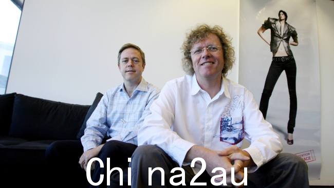 在他担任澳大利亚天空新闻局局外人的联合主持人之前, Rowan Dean 是一位屡获殊荣的广告创意人士;这张照片拍摄于 2006 年,当时他被任命为广告巨头 Euro RSCG 的创意部门负责人。图片来源:澳大利亚新闻集团。 size=